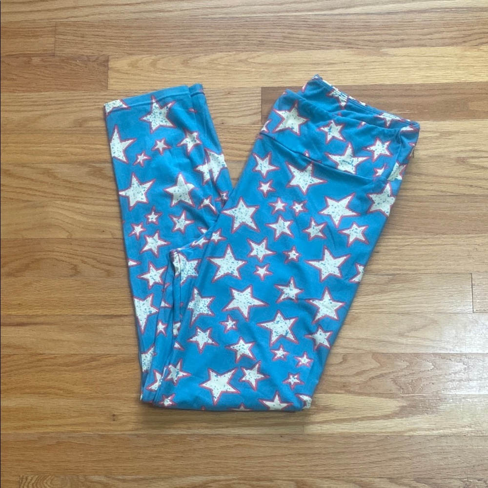 LulaRoe Star Leggings TC